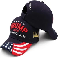 Fashion Baseball Caps MAGA 2024 America Snapback Hats Adjustable Outdoor Sports Caps Hip Hop Hats Trendy Solid Colors 2