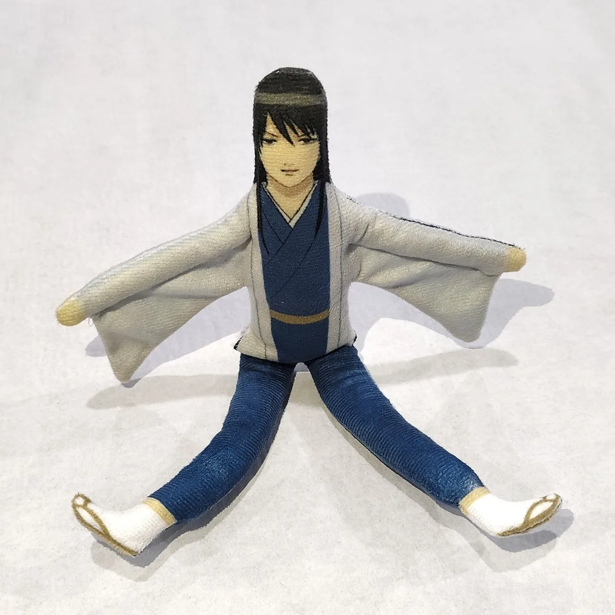 Anime Gintama Sakata Gintoki Kagura Cosplay Plush Doll Body Wire Skeleton Action Stuffed Dolls Accessories Ornament Gifts