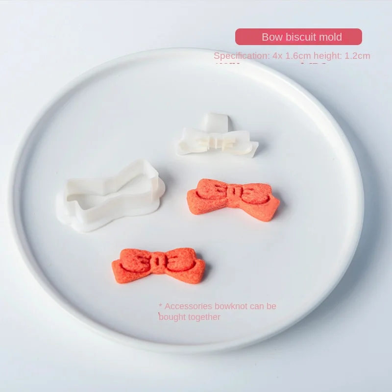 3D Cartoon Cat Puppy Biscuit Mold Fondant Sugar Crafts Rabbit Small Animal Cookie Cutter Pastry Bakery Accessories Baking Tools