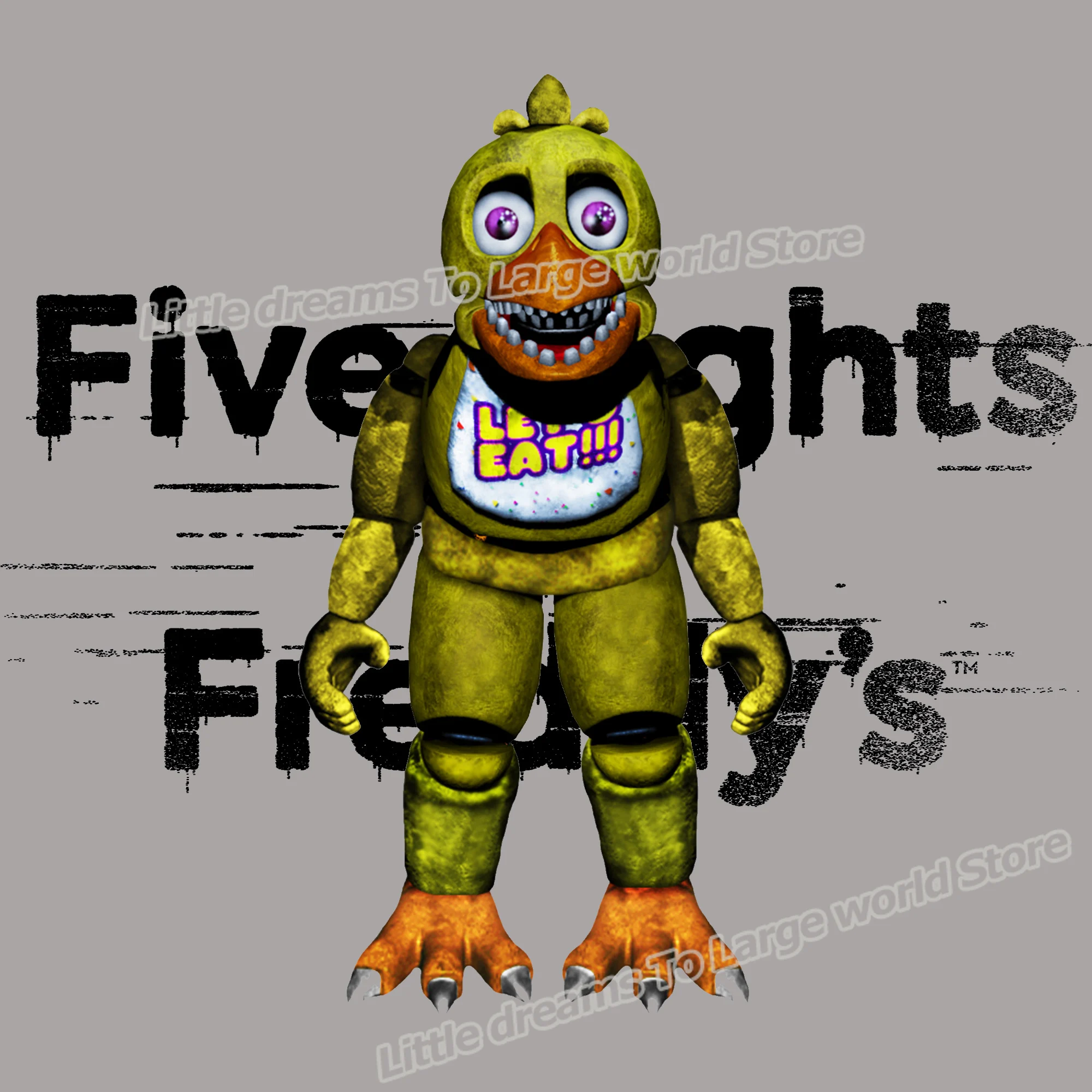 Compre Fnaf 3 Minigame Freddy Five Nights At Freddy's 3 Five Nights At Fred  Iron-on Transfers For Clothing Tshirt Bag Heat Transfer Stickers Iron On  Patches