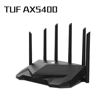 ASUS TUF-AX5400 TUF 게이밍 AX5400, 듀얼 밴드 와이파이 6 게이밍 라우터, OFDMA, BSS 컬러링 및 MU-MIMO, NAS용 2 Gbps 유선 속도