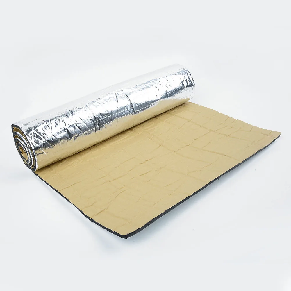 100x40cm 5mm Sound Insulation Cotton Pad Car Sound And Heat Deadening Mat Automotive Deadener Audio Noise Insulation Mat