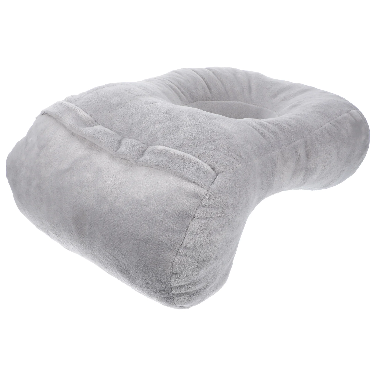 

Pillow Ear Hole Side Donut Sleeping Office Nap Sleep Guard Travel Cushion Cnh Pain Desktop Desk Pillows Face For at The table