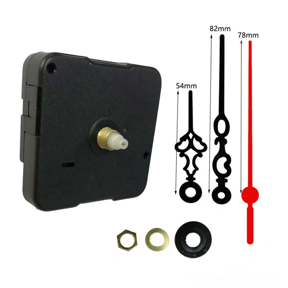 Clock Mechanism Pointers Kits Short Clock Hands Clock Movement Motor Silent Clock Repair Tool Replacement Part Clock Decorative 6
