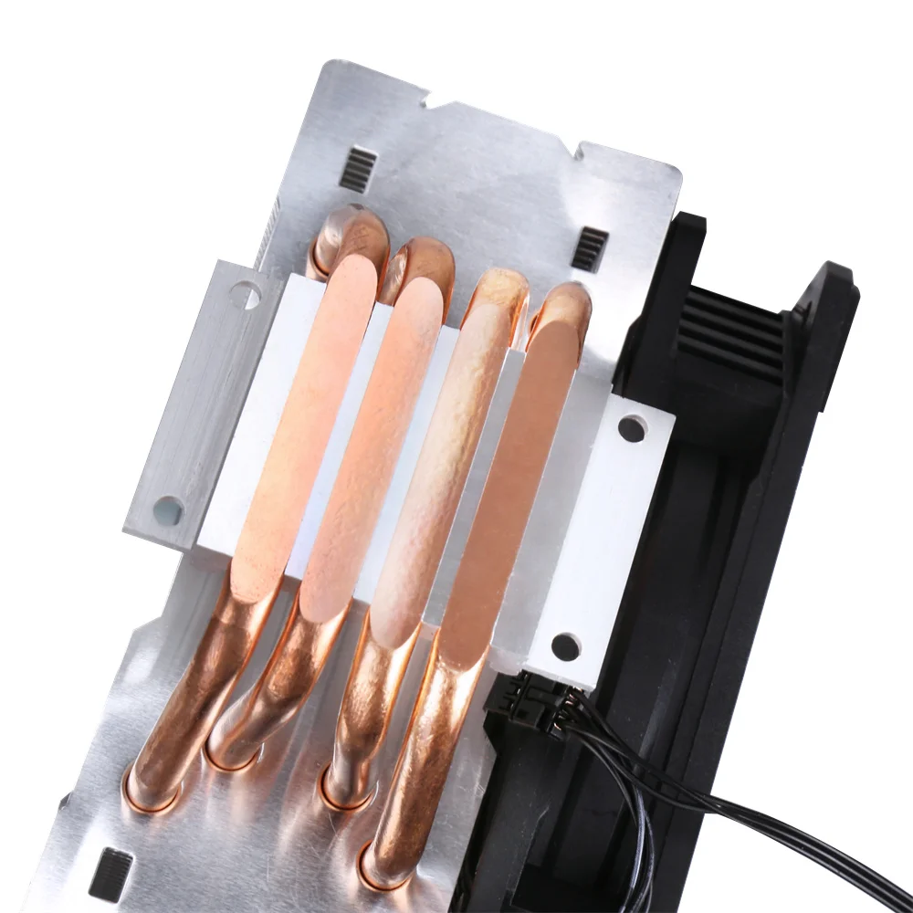 

SAMA CPU Cooler 130W TDP 4 Heat Pipes 4Pin PWM PC Silent Radiator for Intel LGA 1700 2011 1200 115x 1151 X79 X99 E5 AMD AM3 AM4