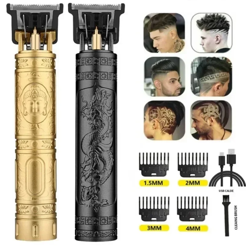 

T9 Electric Hair Cutting Machine Hot Sale Vintage Professional Hair Barber Trimmer For Men Hair Clipper Shaver Beard