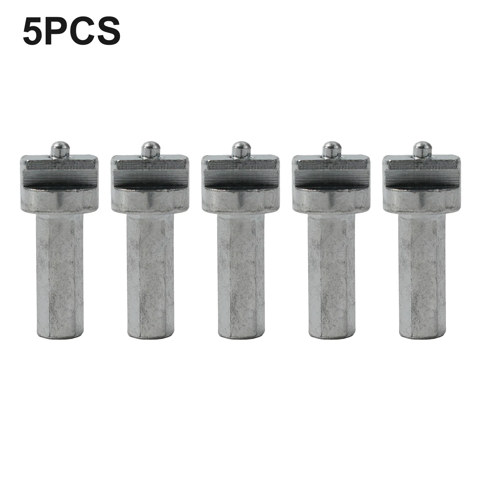

5x Electric Drill Angle Grinder Connecting Rod Dredge Cleaner Joint Sewer Spring Pipe Cleaning Tool Connector Adapter