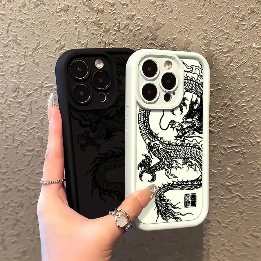 Elegant Chinese Dragon Phone Cover Case