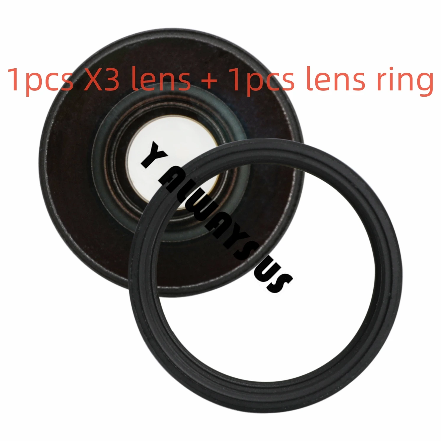 Camera Lens Repair Kit Front Glass Lens for Insta360 One X2 /One X/One R/ One RS/ X3/ X4 for Gopro Max Camera Repair Part