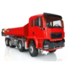 LESU 8*8 TGS RC Roll On/Off 1/14 Remote Control Dumper Truck Model Hydraulic Lifting Dump Vehicle Adult Toy THZH0479 3