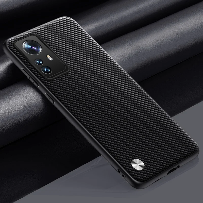 Luxury PU Leather Matte Silicone Protective Phone Case