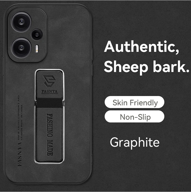 جراب هاتف بحامل سيارة مغناطيسي من الجلد ، غطاء خلفي من السيليكون للصدمات ، شاومي بوكو F5 5G ، بوكو F5 F 5 5F