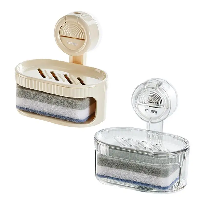 

Настенный двухслойный держатель с присоской, держатель для мыльной балки с отверстием для слива