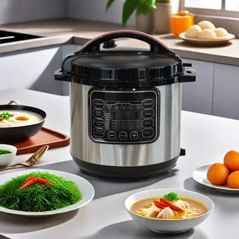 2026 Multifunctional Intelligent Pressure Cooker – 6L/8L/12L 2