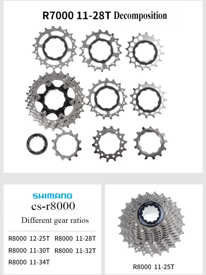 シマノ 105 R7000 ULTEGRA R8000 11 スピードロードカセット