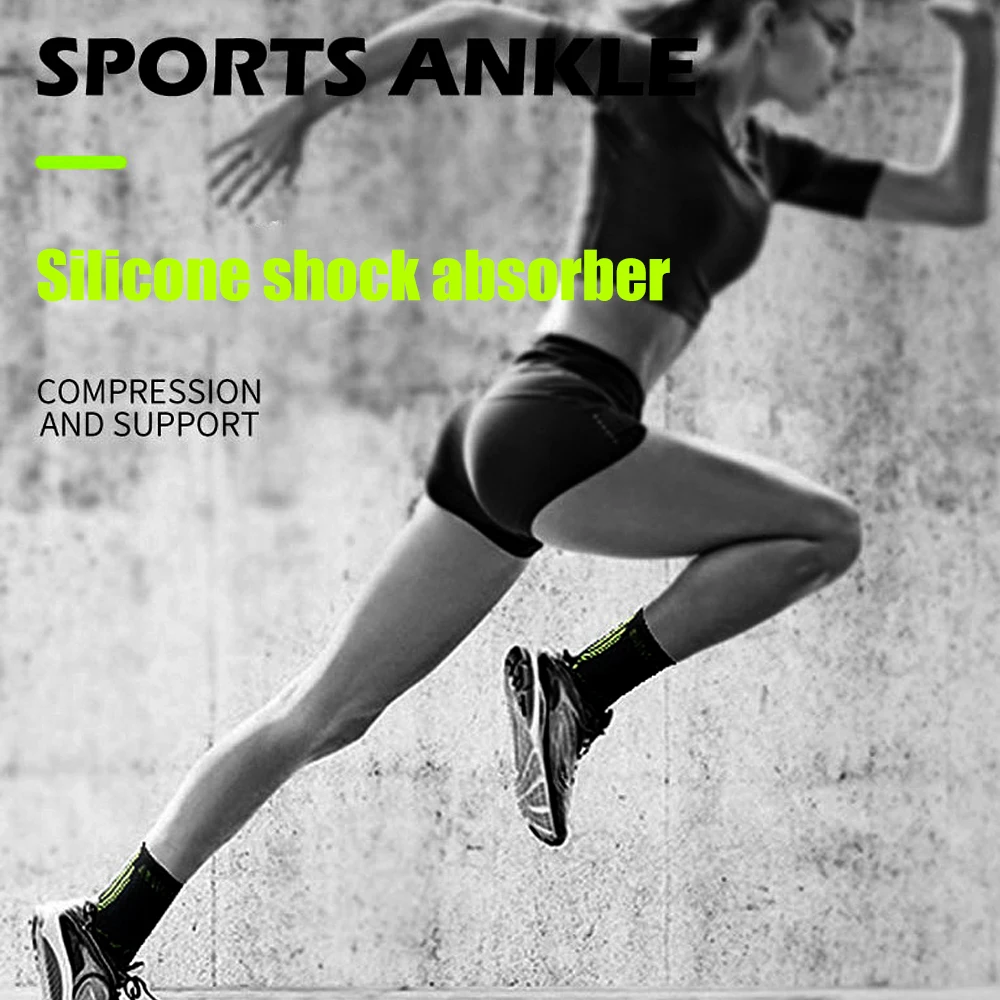 1Pcs Sports Ankle Compression Support Women Men Swelling Ankle Brace Tendonitis Pain Relief Support Stabilizer Sprain fitness ankle straps ankle straps ankle support ankle wrist cuffs ankle support brace