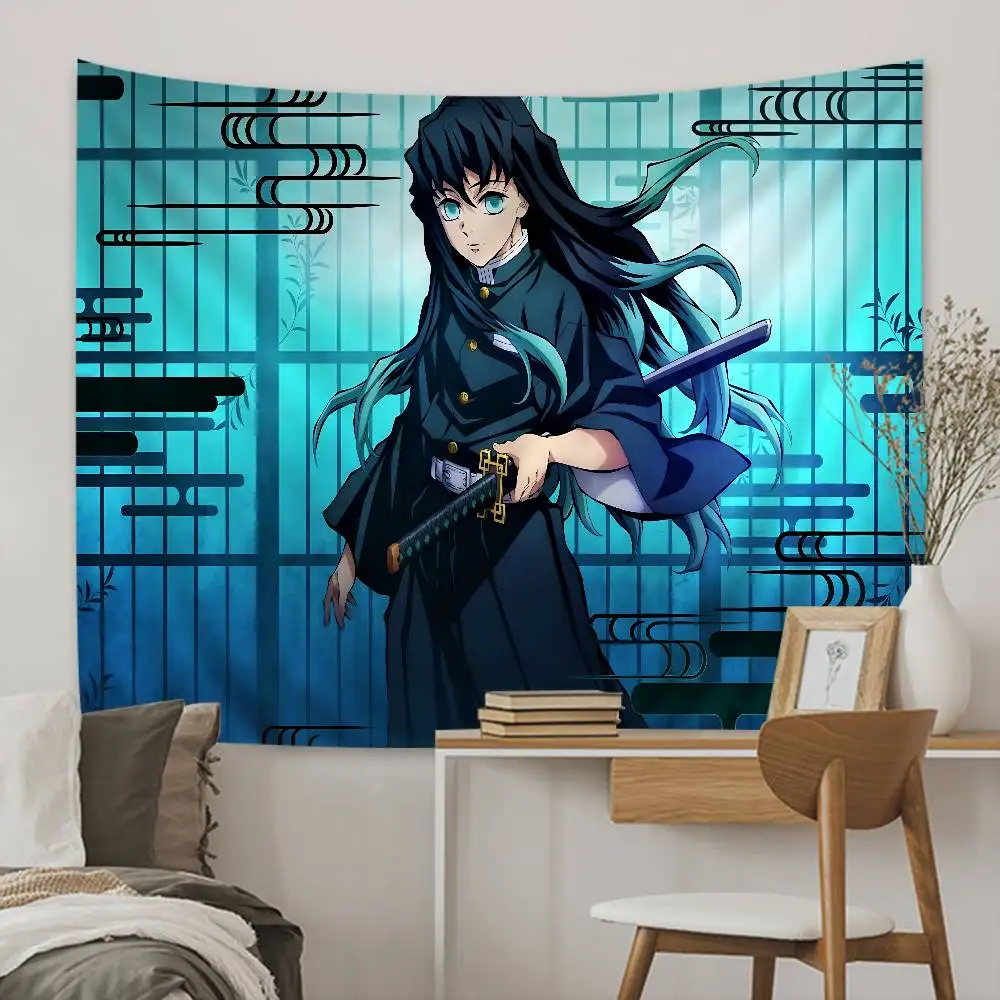 Muichiro Tokito Anime Tapestry - Sci-Fi Art