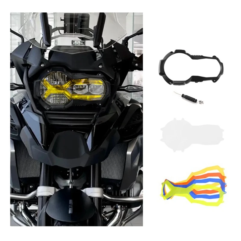 

Защита фары мотоцикла для BMW R1200GS LC GSA R1250GS R 1200GS 1250GS ADV Adventure (искусственная кожа)
