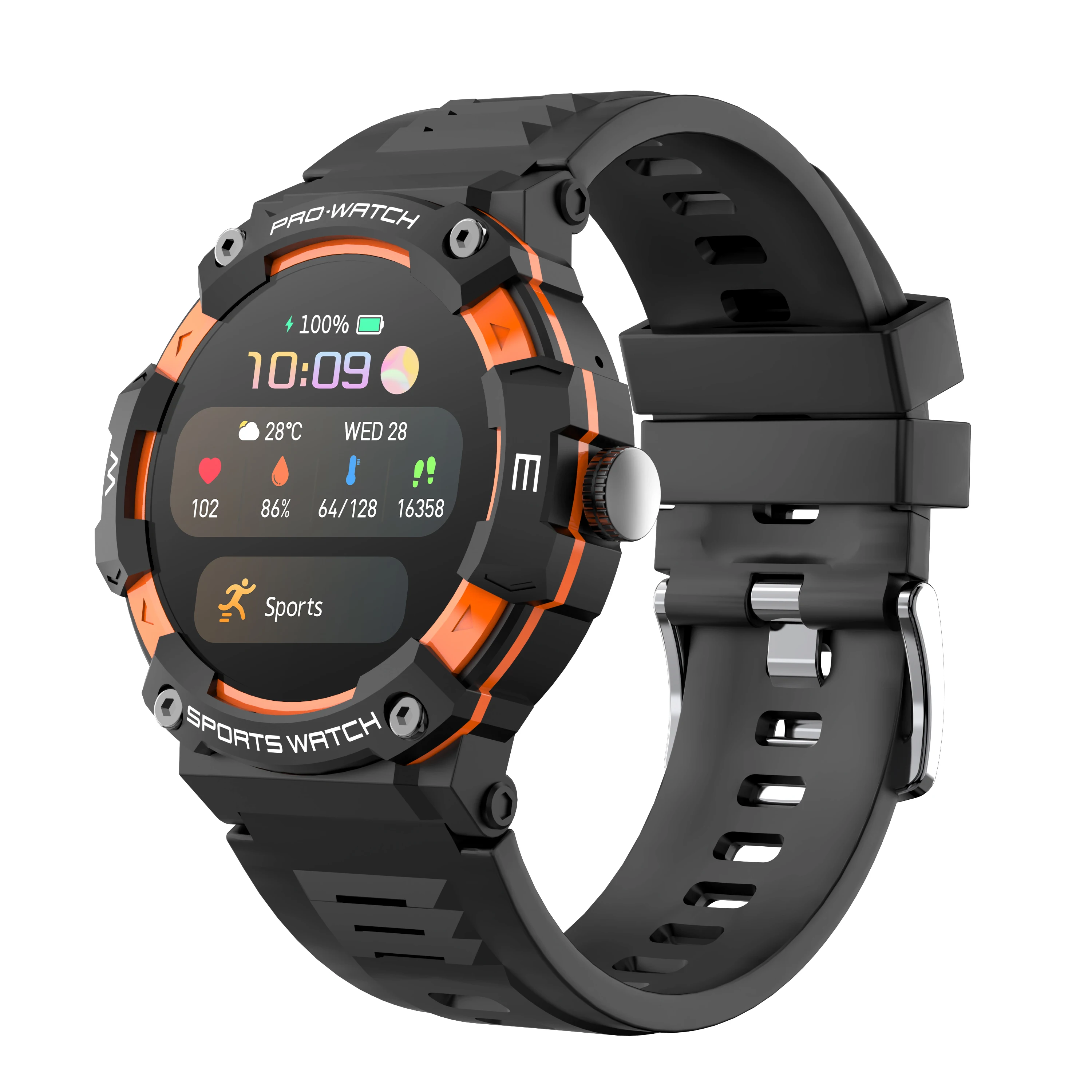 

Smart Watch for Men and Women, Bluetooth Call, Fitness Tracker, Heart Rate, Blood Pressure, Oxygen, Sleep Monitoring, G206,1.39"