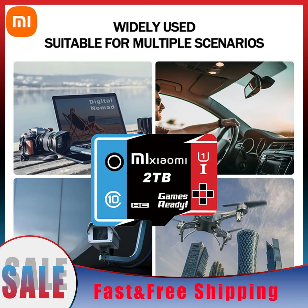 Xiaomi Original Sd Memory Card 2Tb 256Gb 512Gb Durevole Ad Alta Velocità Per Huawei Camera Dashcam Memory Card