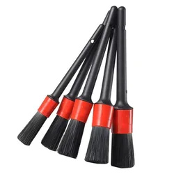 Premium Car Detailing Brush Set for Interior and Exterior Cleaning (5 PCs)