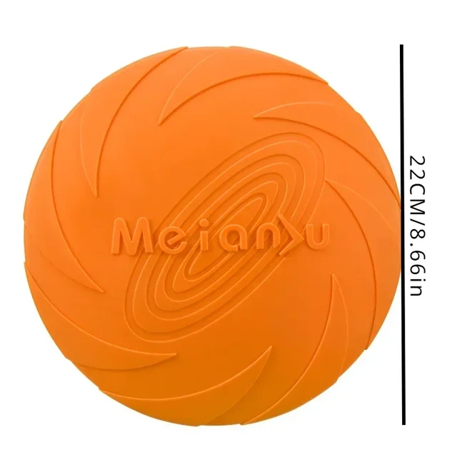 S6e853510fcd242489f80b0f0b54221a3Y.jpg Multicolor Frisbeed Dog Toy Fashion Pet Dog Silicone Game Flying Discs Trainning Interactive Toys Pet Supplies Flying Disc