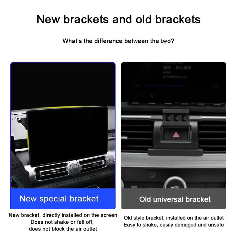 Car Mobile Phone Holder For Trumpchi GS8 ES9 GS3 E8 E9 M8 EMKOO Fixed Mount Screen Navigation Stand Bracket Base