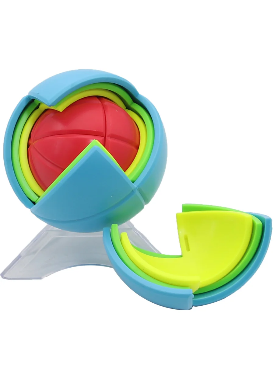 

QiYi Wisdom Ball 3D Magic Cube Puzzle Educational Wisdom Ball 3D Assembly Children Educational Toy Toys for Magic Maze Ball