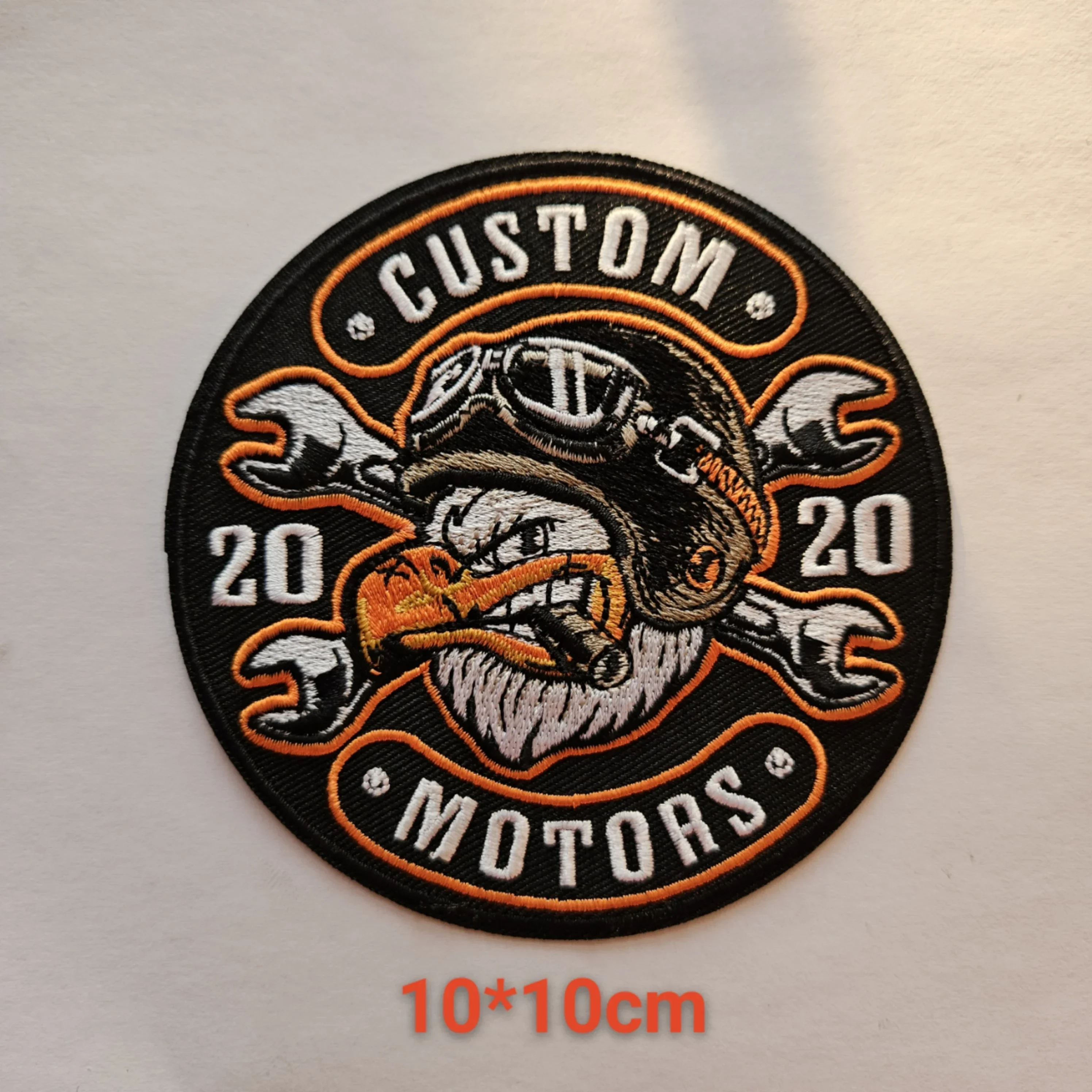 

3pcs/lot Indian Motorcycle Bikers Embroidery Iron On Patches for Jacket Sew on Supplies Stickers Clothing Accessories Hat Badge