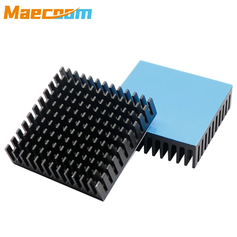2/4pcs 3D 프린터 알루미늄 모터 방열판 압출 열 방출 Nema17 42 스테퍼 모터 Ender 3 용 전자 방열판