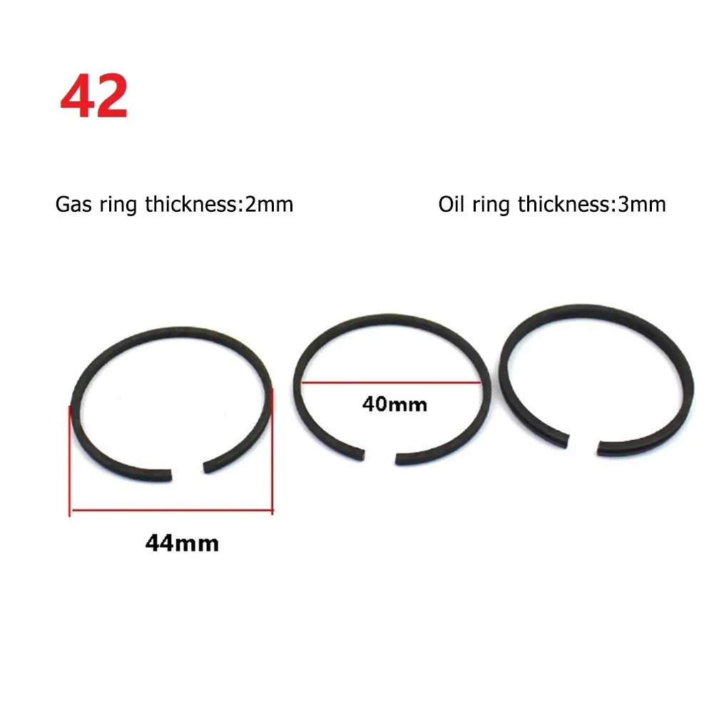 

3pcs Air Compressor Piston Ring Pneumatic Parts For 42/47/48/51/52/65mm Cylinder Pneumatic Parts Balance Rings