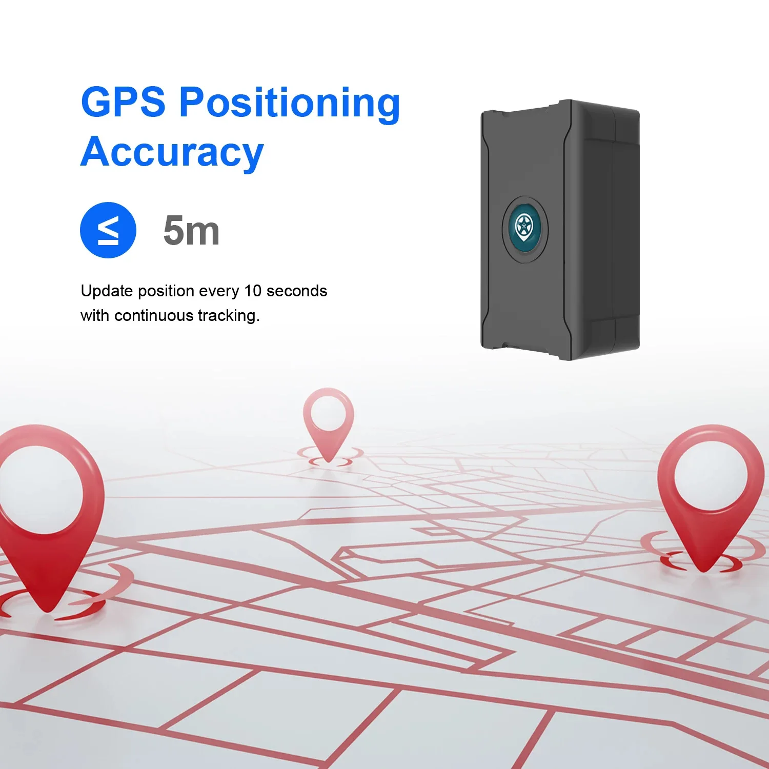

5-meter Precision Gps Tracker Installation-free Remote Vehicle Anti-theft Tracker for Car Truck Motorcycle Cattle