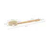 Natural Bristles Long Wooden Handle Dry Skin Exfoliating Shower Brush Back Scrubber Detachable Body Massage Cleaning Accessories 4