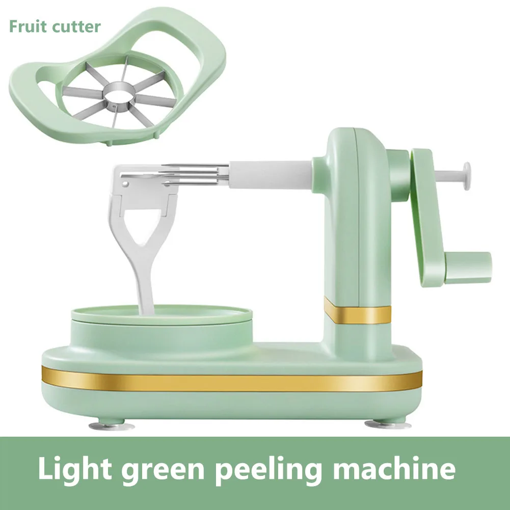 Manual Apple Peeler Multifunctional with Stainless Steel Blades Food Peeling Machine Bottom Suction Cup Safe for Kitchen Gadgets 2