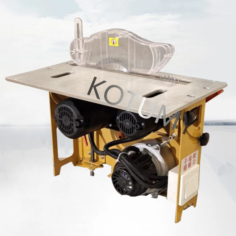 Dust-Free Composite Saw Lifting Multifunctional Woodworking Sliding Saw with Blade Precision Dust-Free without Table