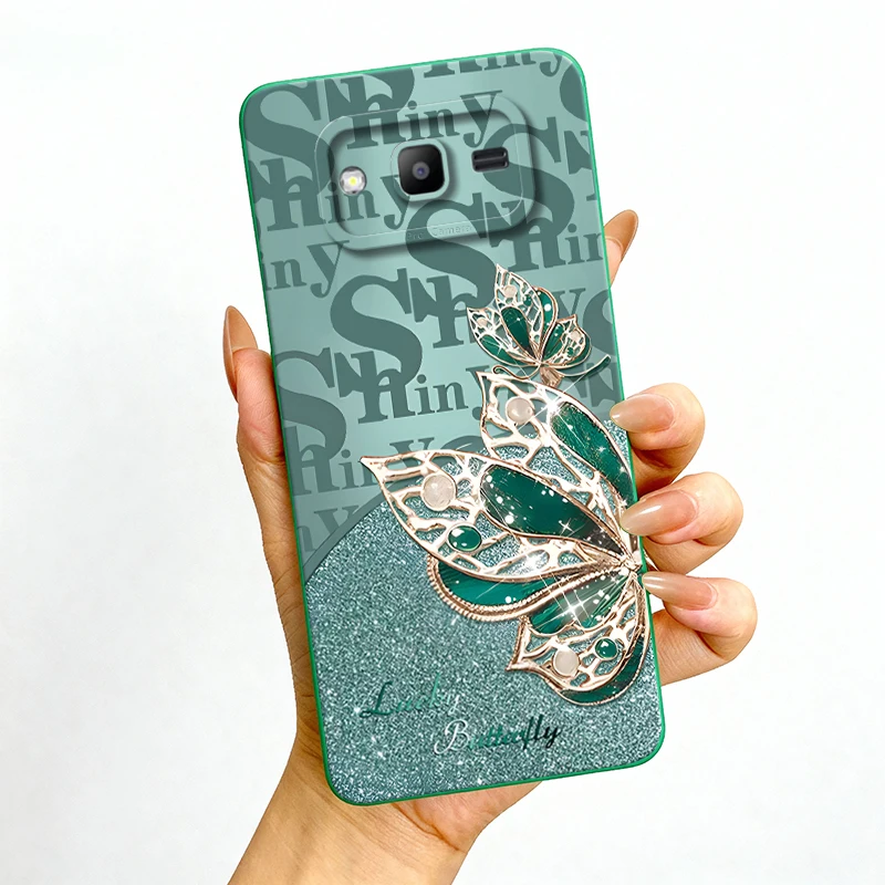 Elegant Jewelry Butterfly Soft TPU Phone Case - Protective Back Cover