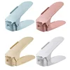 2Pcs Shoe Stacker Adjustable Shoe Slots Organizer Shoes Slots Space Saver Double Deck Rack Holder for Closet Organization Hot 3