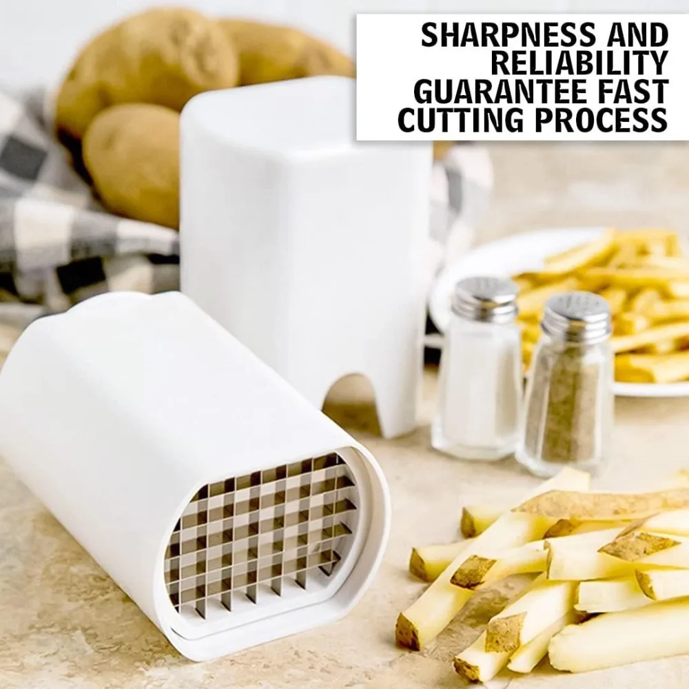 1PC French Fries Potato Dicer Natural Fast Slicer Vegetable Chopper Kitchen Tool -Efficient Vegetable Slicer Cutter for Home Use