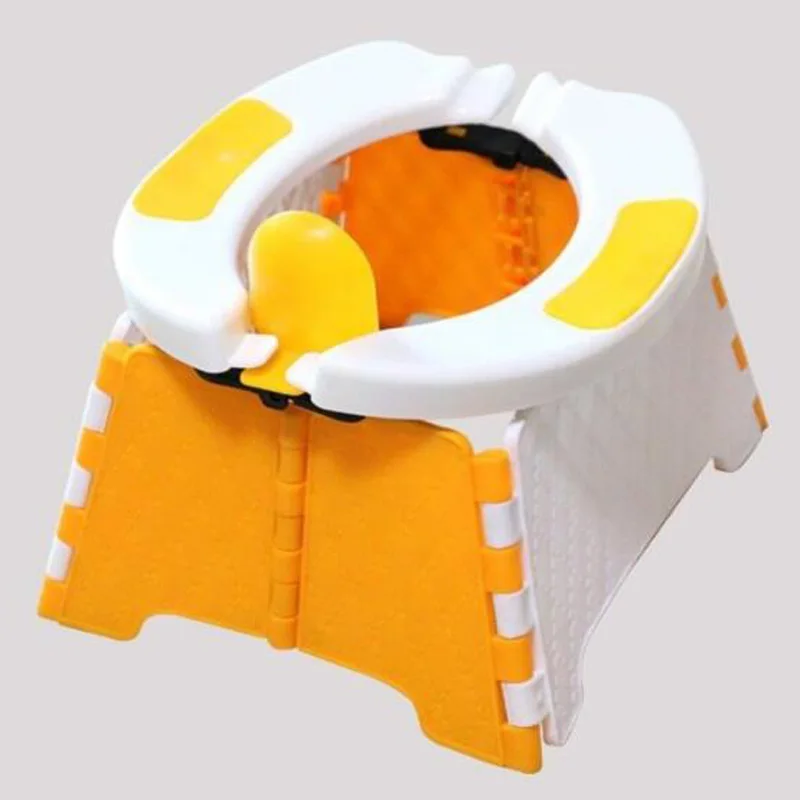 New children's outdoor travel foldable portable car small toilet 6