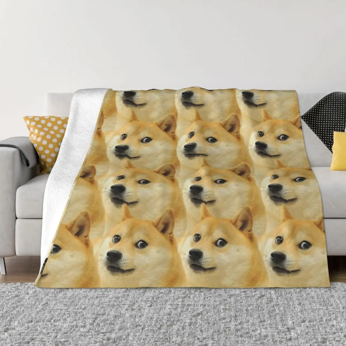 

Doge, коллаж, одеяло, искусственное одеяло, одеяло