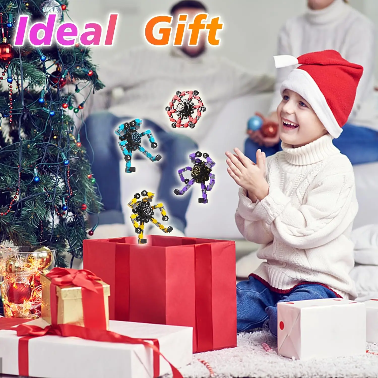 Transformeerbare fidget spinner sensorisch speelgoed anti stress_voghion.com