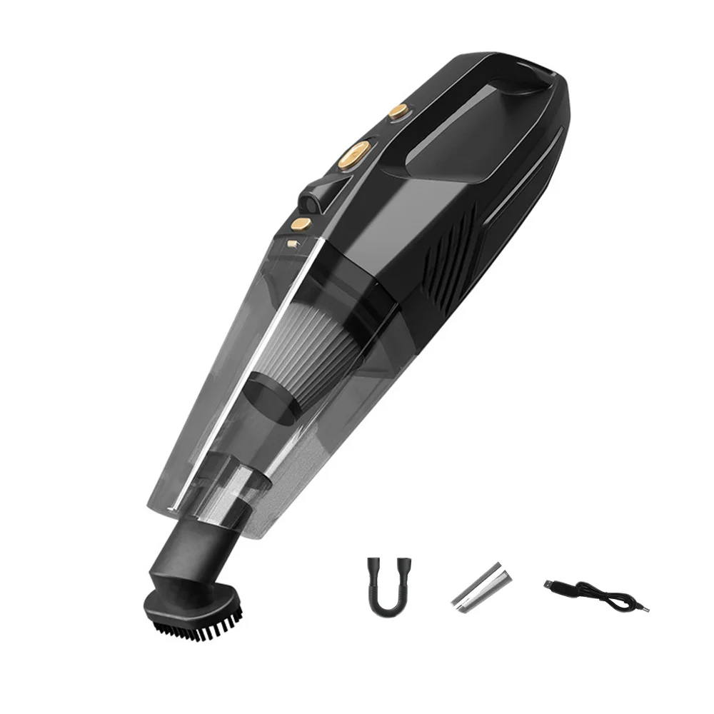 

6000Pa Car Wireless Vacuum Cleaner With LED Lights Super Suction Cordless Handheld Mini Auto Vacuum Home Car Dual Use Portable