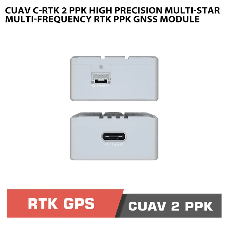 CUAV 고정밀 멀티 스타 다중 주파수 RTK PPK GNSS 모듈, C-RTK 2 PPK