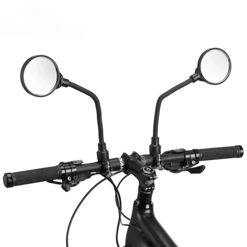 ROCKBROS Bicycle Bike 360 Deg Adjustable Acrylic Mirror Minute Surface Electric Moto Moped Rearview Mirror Bike Accessories