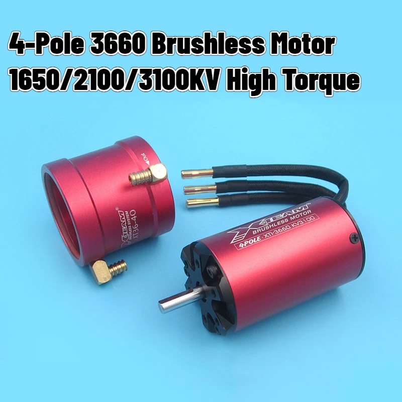 クルーザー(プロポ、メカ付) 4-Pole 3660 Brushless Motor KV1650/2100/3100+Water-Cooling