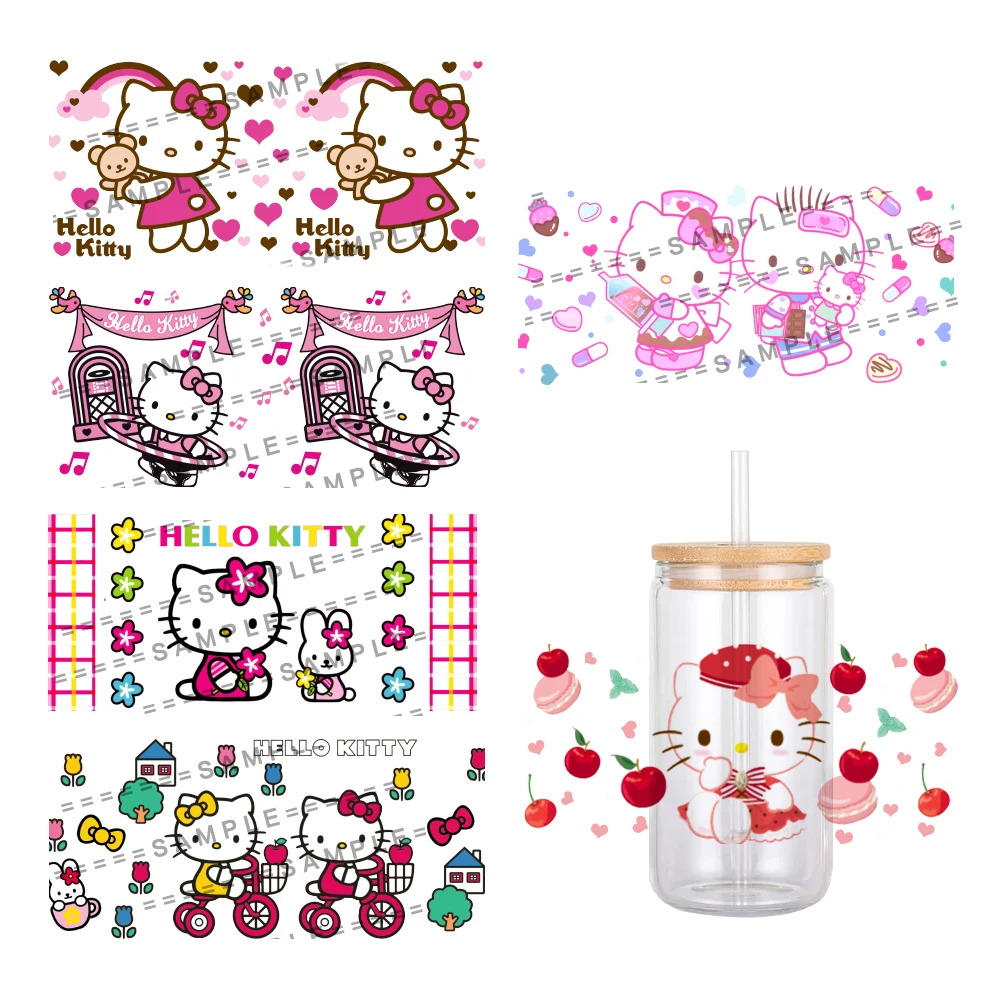 Genuine Sanrio Pochacco Kulome Hello Kitty Cute Cartoon Bronzing Washi  Paper Hand Account Tape 10 Rolls/box