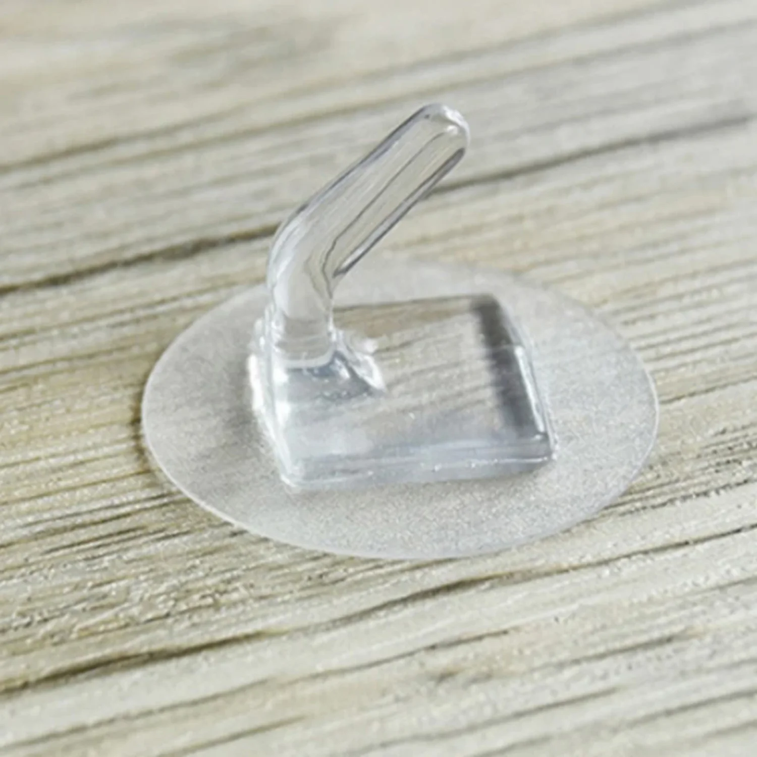 Transparent Plastic Wall Hanging , Bathroom And Office Traceless Scratch-free Waterproof Adhesive