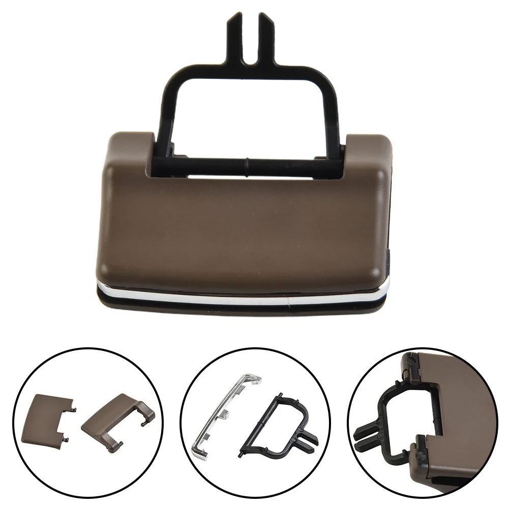 

1x Outlet Tab Clip A/C Air Vent Beige Easy Installation Fit For Mercedes Front ML350 ML500 W164 X164 Brand New