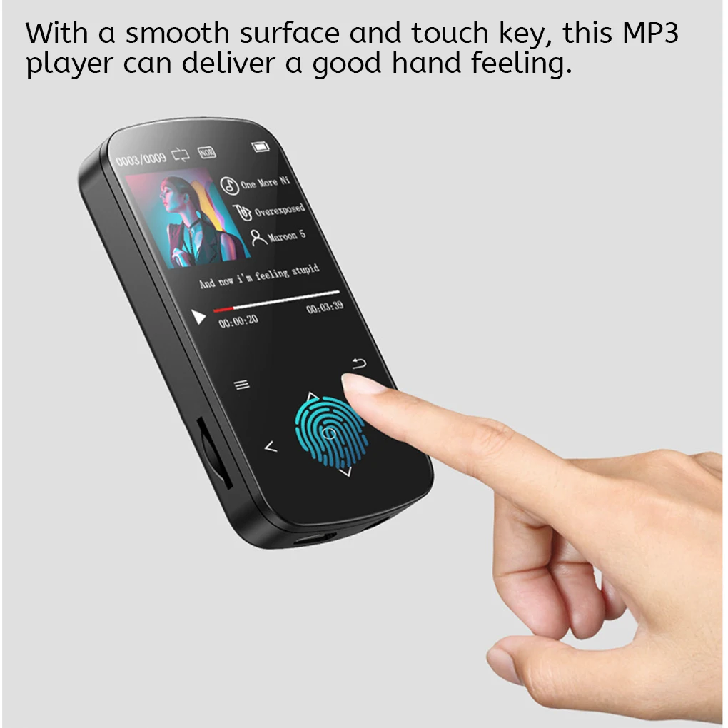 

Portable High Resolution Mp4 Player 32gb Music Players Voice Recorder Radio