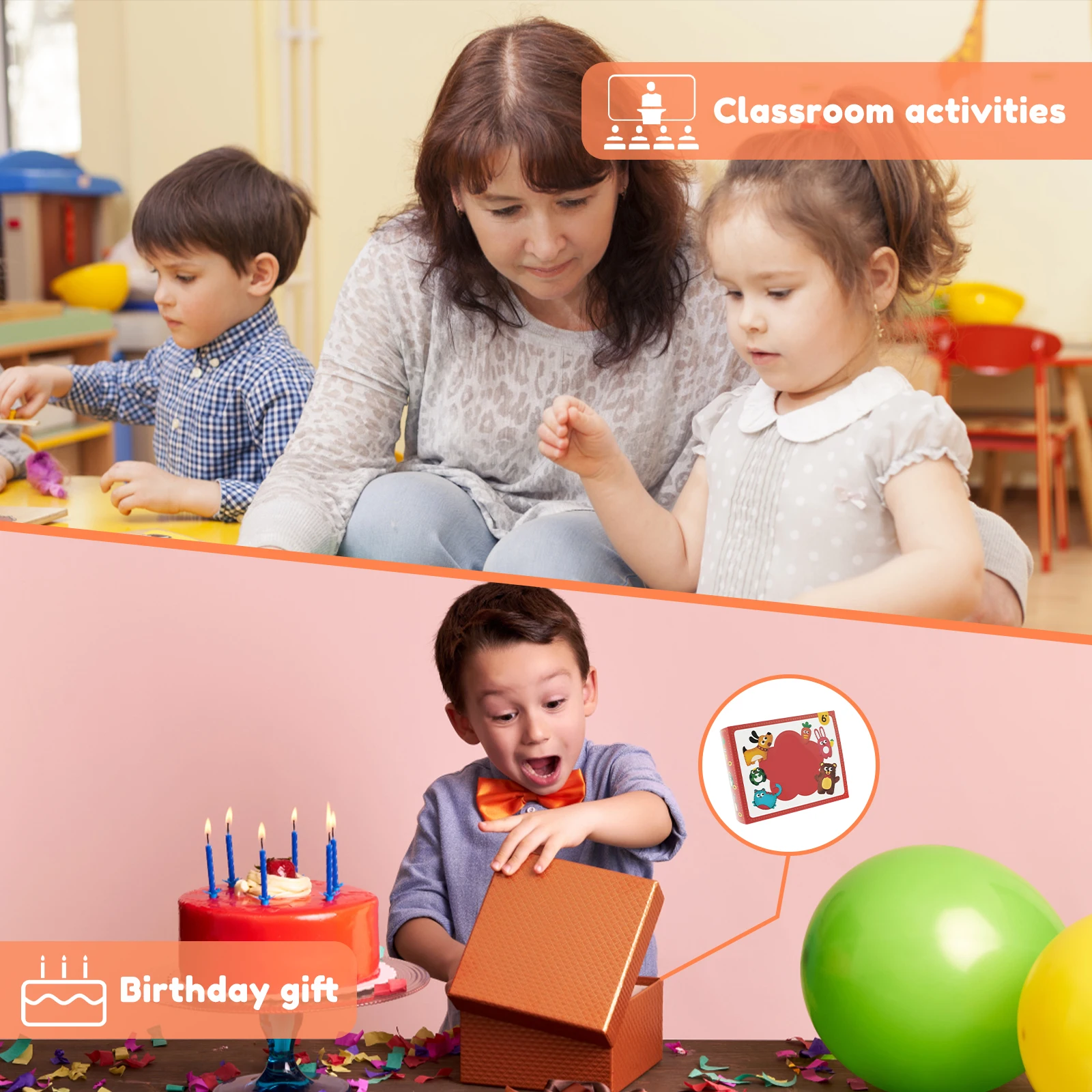 Sewing Crafts Kits Forest Creatures DIY Sewing Felt Plush Animals for Beginner Kids Educational Art Supplies Toy Craft Kit 6